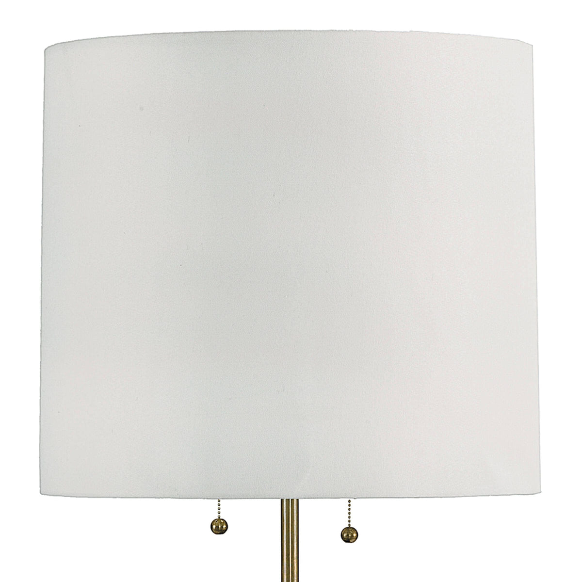Accordion Floor Lamp Ebony - Floor Lamp Base | Bone & Brass