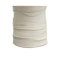 Alanya Cream Round Dining Table - Outdoor Table View | Bone & Brass