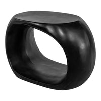 Albers Outdoor Stool - Outdoor Chair Side View | Bone & Brass