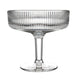 Alice Pedestal Dessert Cups | Pink or Clear Set of 6 - Close Up | Bone & Brass