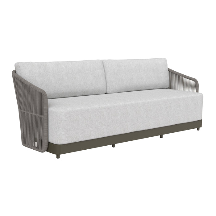 Allariz Warm Grey - Gracebay Light Grey Sofa