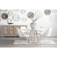 Allen Natural Gray Media Sideboard - Sideboard Side View | Bone & Brass