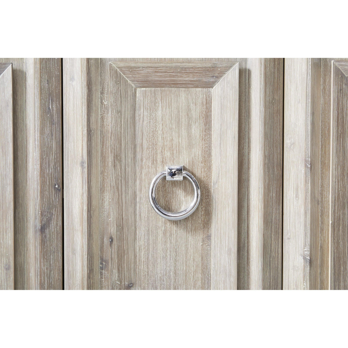 Allen Natural Gray Media Sideboard - Sideboard Door Detail | Bone & Brass
