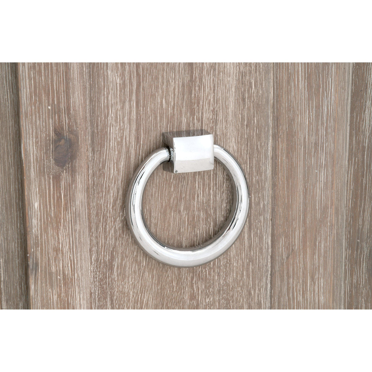 Allen Natural Gray Media Sideboard - Sideboard Hardware Detail | Bone & Brass