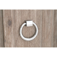 Allen Natural Gray Media Sideboard - Sideboard Hardware Detail | Bone & Brass