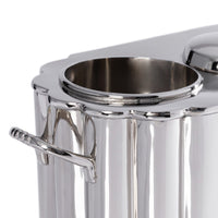 Alsace Brass 2-Bottle Wine Cooler - Side View | Bone & Brass