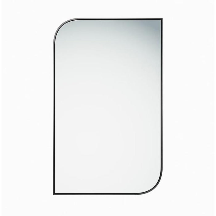 Amara Blackened Steel Rectangle Mirror | Bone & Brass