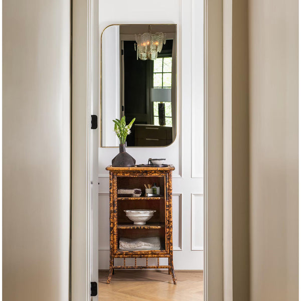 Amara Gold Mirror - Mirror Detail | Bone & Brass