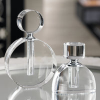 Amaray Double O Glass Perfume Bottle - Bottle Detail | Bone & Brass