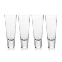 Anamaria Tall Tapered Drinking Glass, Set 4 - Glass Close Up | Bone & Brass
