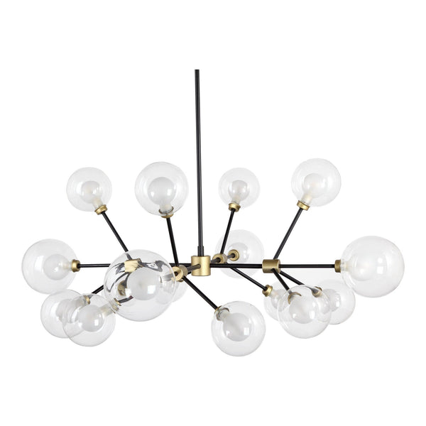 Andromeda Pendant Light - Chandelier Detail | Bone & Brass