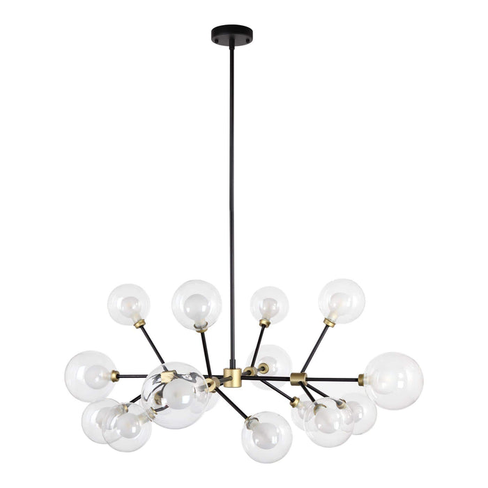 Andromeda Pendant Light | Bone & Brass