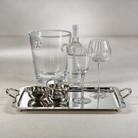 Aperitifs Silver Cocktail Condiment Bowl Set - Dish Detail | Bone & Brass