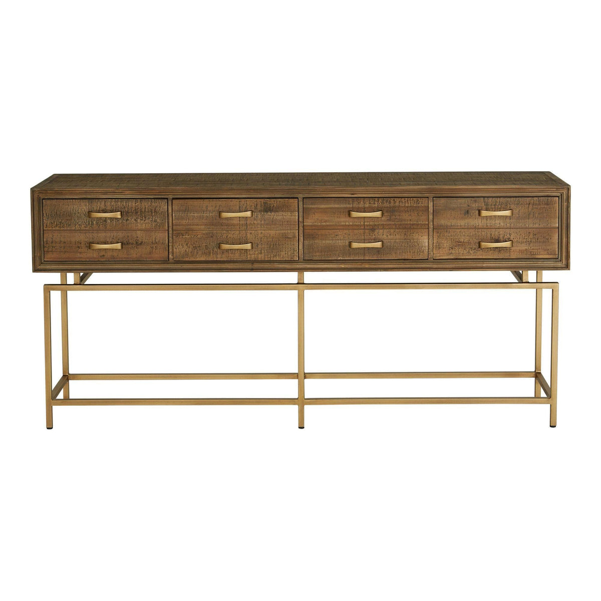 Aristocrat Console Table - Table Top View | Bone & Brass