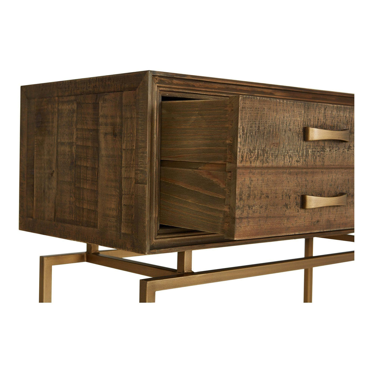 Aristocrat Console Table - Table Detail | Bone & Brass
