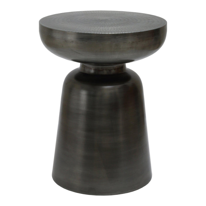Arthur Antique Zinc Accent Table | Bone & Brass