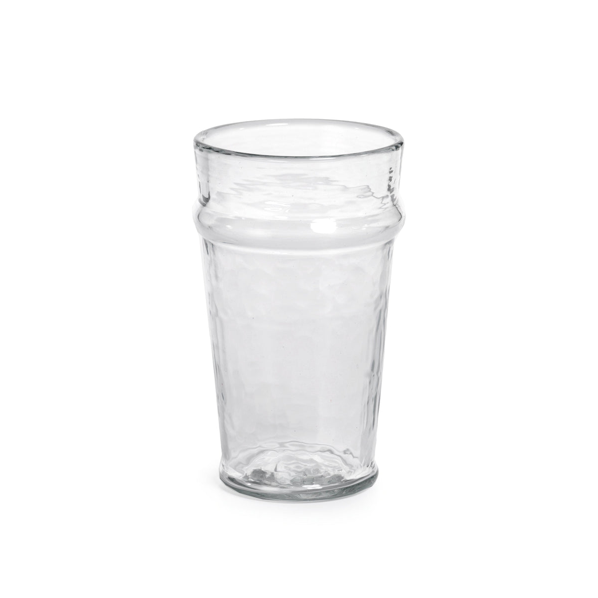 Artisan Hammered Highball Glasses, Set of 4 | Bone & Brass