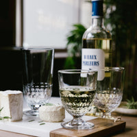 Artois Water Glass Set-6 - Glass Detail | Bone & Brass