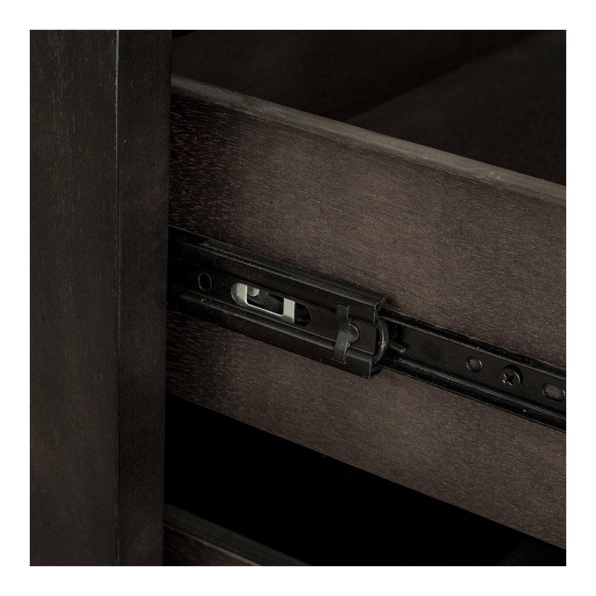 Ashcroft Nightstand - Nightstand Drawer Detail | Bone & Brass