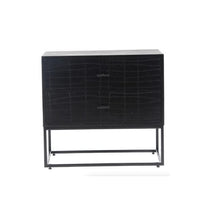 Atelier Nightstand Black - Nightstand Drawer Detail | Bone & Brass