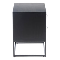 Atelier Nightstand Black - Nightstand View | Bone & Brass