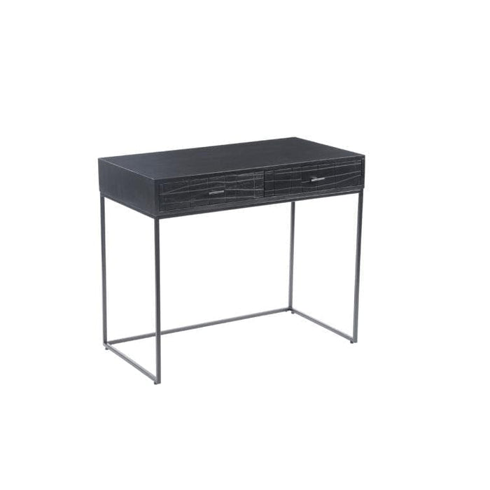 Atelier Small Black Desk | Bone & Brass