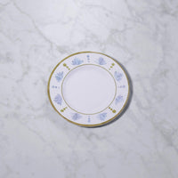 Athena Blue & Green Dinner Plate Set of 4 - Plate Top View | Bone & Brass