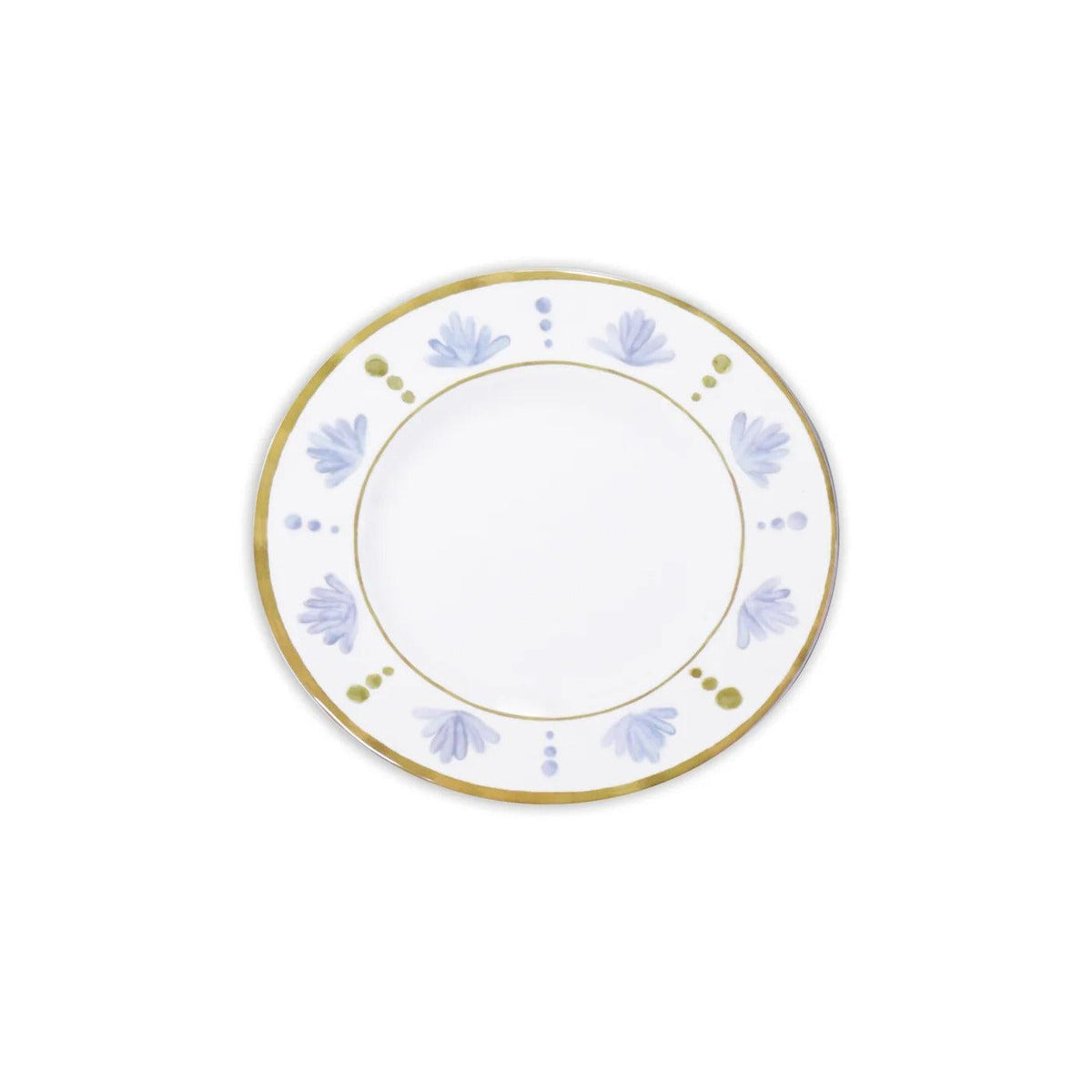 Athena Blue & Green Dinner Plate Set of 4 | Bone & Brass
