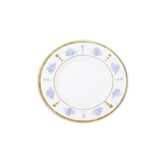 Athena Blue & Green Dinner Plate Set of 4 | Bone & Brass