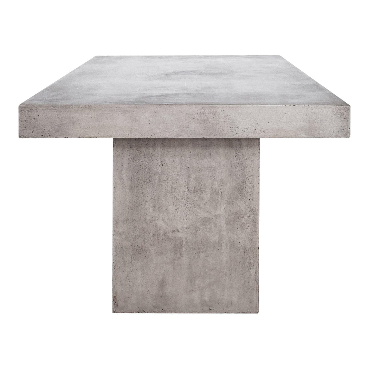 Aurelius Grey Concrete Dining Table - Table Top View | Bone & Brass