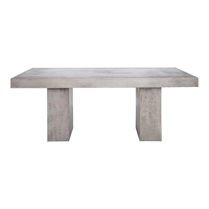 Aurelius Grey Concrete Dining Table | Bone & Brass