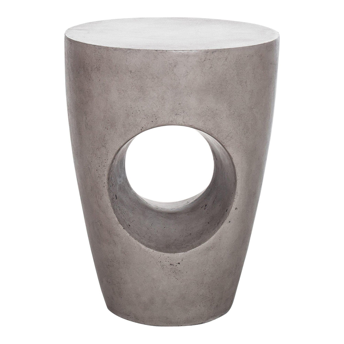Aylard Light Grey Outdoor Stool | Bone & Brass