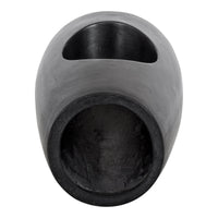 Aylard Outdoor Stool Black - Outdoor Stool Detail | Bone & Brass