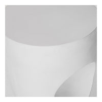 Aylard Outdoor Stool Ivory - Outdoor Stool Detail | Bone & Brass