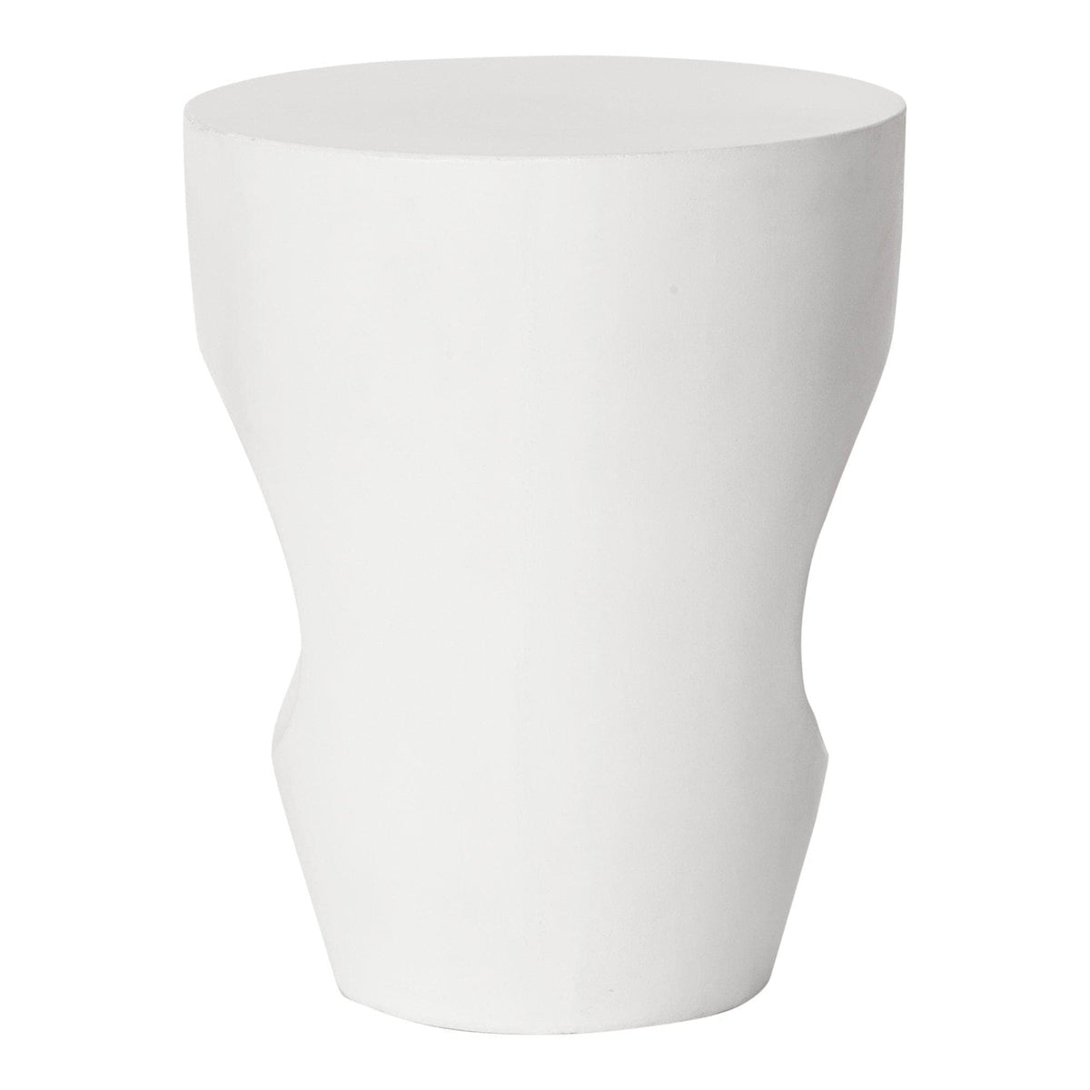 Aylard Outdoor Stool Ivory - Outdoor Stool View | Bone & Brass