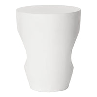 Aylard Outdoor Stool Ivory - Outdoor Stool View | Bone & Brass