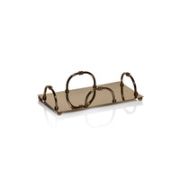 Azalea Gold Dinner Napkin Holder | Bone & Brass