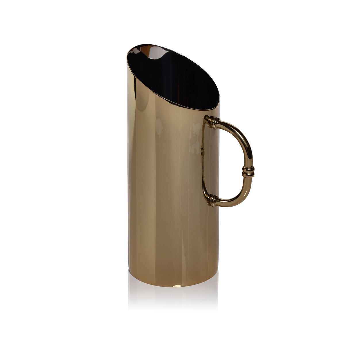 Azalea Gold Tall Pitcher | Bone & Brass
