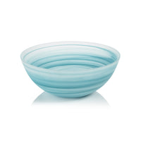 Azur Alabaster Large Glass Bowls, Set 2 | Bone & Brass