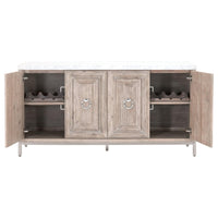 Allen Natural Gray Media Sideboard
