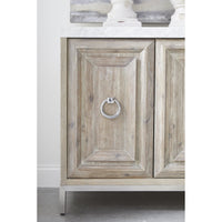 Allen Natural Gray Media Sideboard