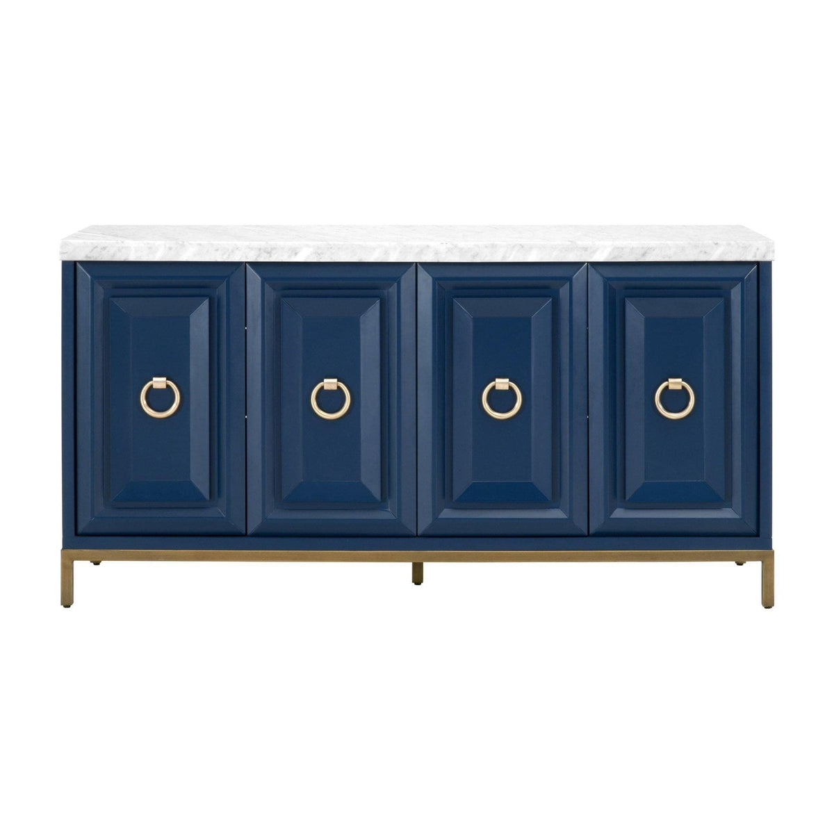 Allen Navy Blue Media Sideboard