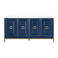 Allen Navy Blue Media Sideboard