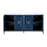 Allen Navy Blue Media Sideboard