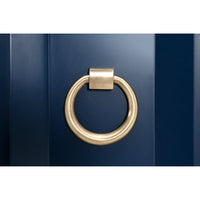 Allen Navy Blue Media Sideboard