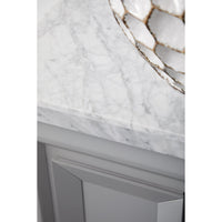 Allen Dove Gray Media Sideboard