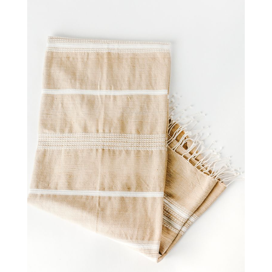 Aden Cotton Bath Towel or Throw - Assorted Colors