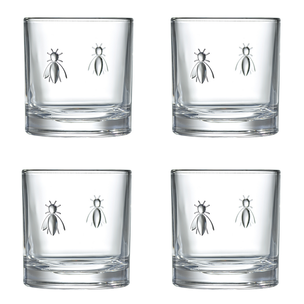 Bee Whiskey Glasses