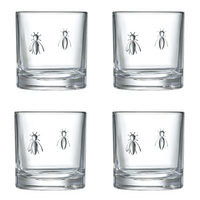 Bee Whiskey Glasses