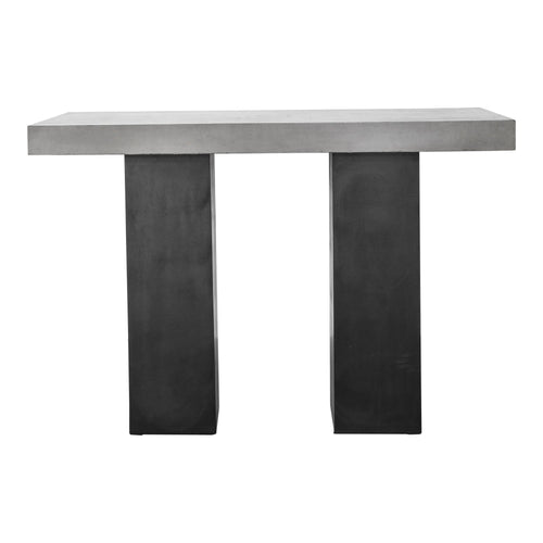 Lithic Outdoor Bar Table | Bone & Brass